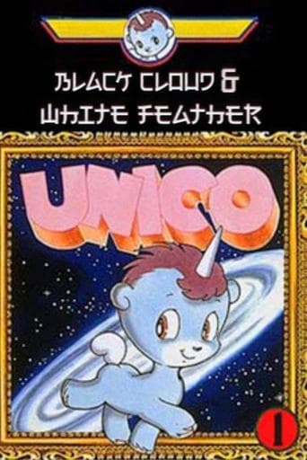 Movie poster for Unico - Black Cloud and White Feather