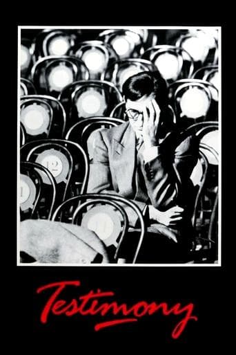 Movie poster for Testimony