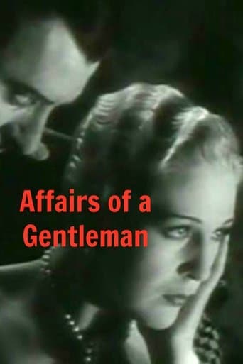 Movie poster for Affairs of a Gentleman