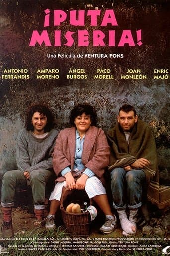 Movie poster for Puta misèria!