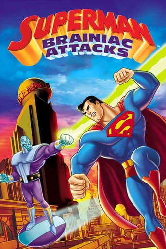 Movie poster for Superman: Brainiac Attacks