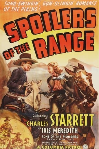 Movie poster for Spoilers of the Range
