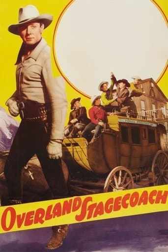 Movie poster for Overland Stagecoach