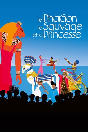 Movie poster for The Black Pharaoh, the Savage and the Princess
