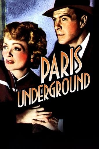 Movie poster for Paris Underground