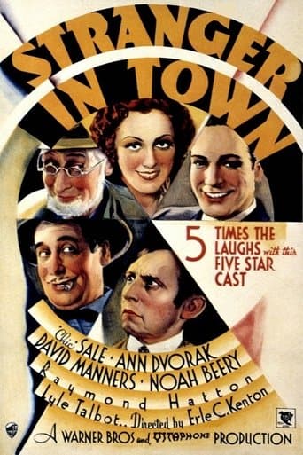 Movie poster for Stranger in Town