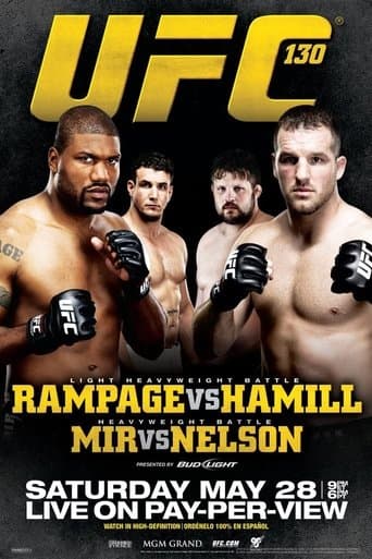 Movie poster for UFC 130: Rampage vs. Hamill