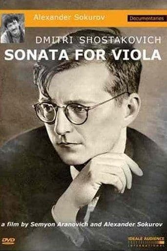 Movie poster for Dmitri Shostakovich. Sonata for Viola