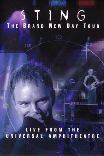 Movie poster for Sting: The Brand New Day Tour: Live From The Universal Amphitheatre