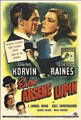 Movie poster for Enter Arsène Lupin