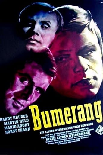 Movie poster for Bumerang