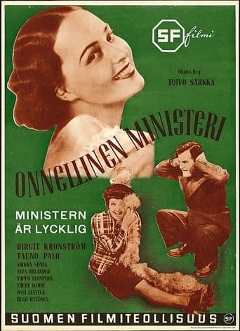 Movie poster for Onnellinen ministeri