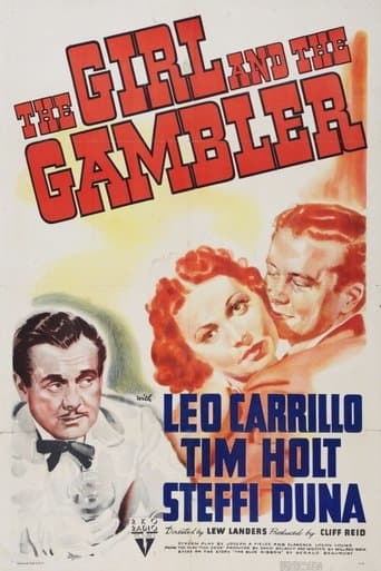 Movie poster for The Girl and the Gambler