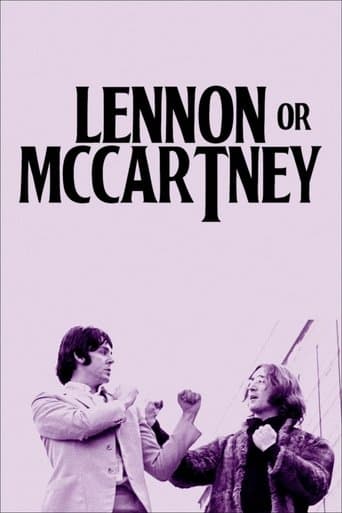 Movie poster for Lennon or McCartney