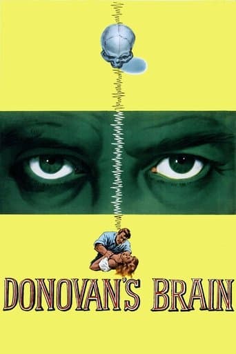 Movie poster for Donovan's Brain