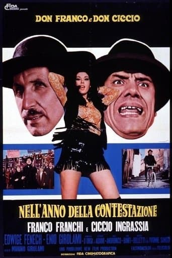 Movie poster for Don Franco and Don Ciccio in a Year of Protest