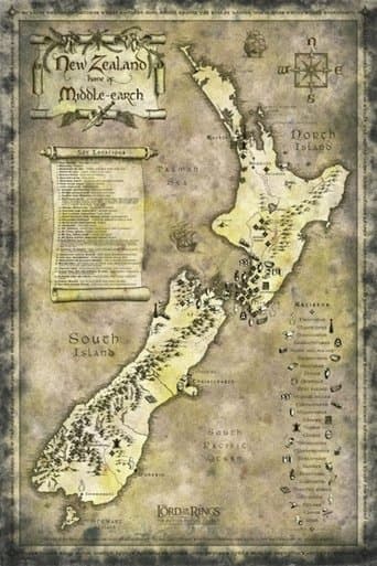 Movie poster for New Zealand as Middle Earth
