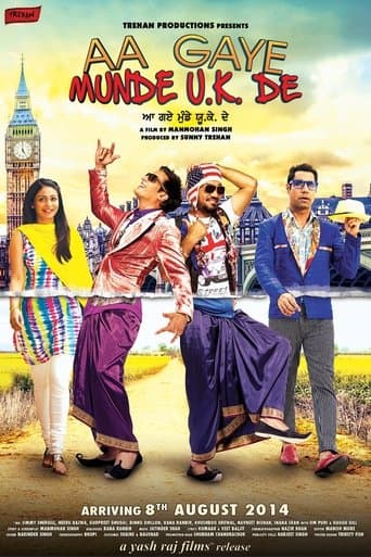 Movie poster for Aa Gaye Munde U.K. De