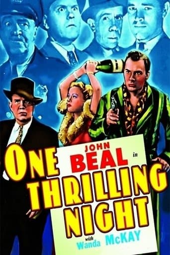 Movie poster for One Thrilling Night