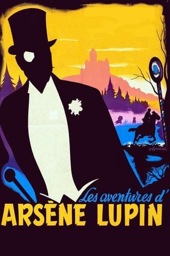 Movie poster for The Adventures of Arsène Lupin