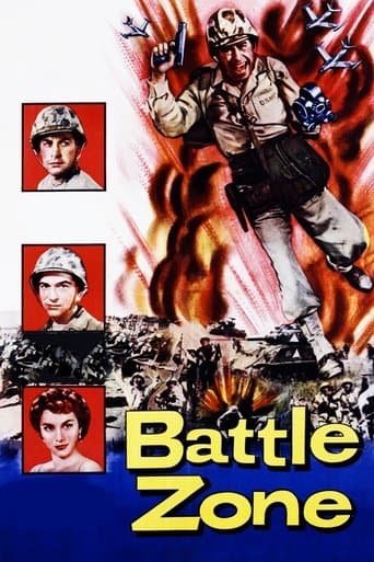Movie poster for Battle Zone