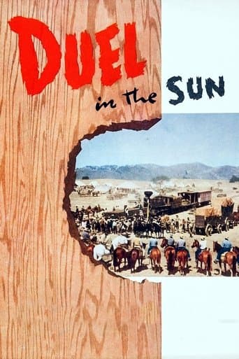 Movie poster for Duel in the Sun