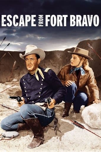 Movie poster for Escape from Fort Bravo