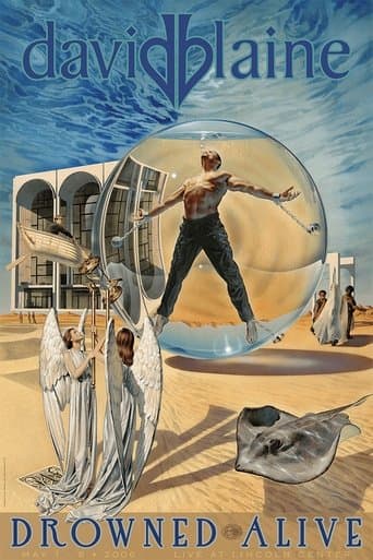 Movie poster for David Blaine: Drowned Alive