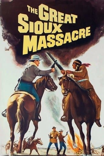 Movie poster for The Great Sioux Massacre