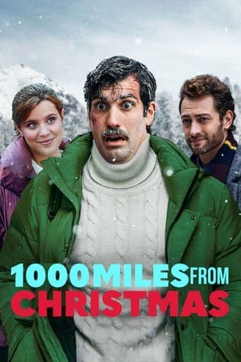 Movie poster for 1000 Miles From Christmas