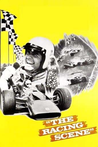 Movie poster for The Racing Scene