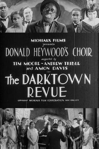 Movie poster for The Darktown Revue