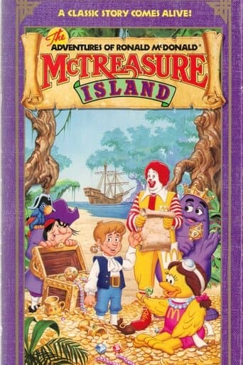 Movie poster for The Adventures of Ronald McDonald: McTreasure Island