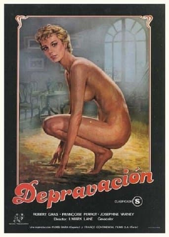 Movie poster for Depravación