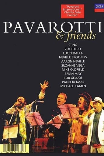 Movie poster for Pavarotti & Friends