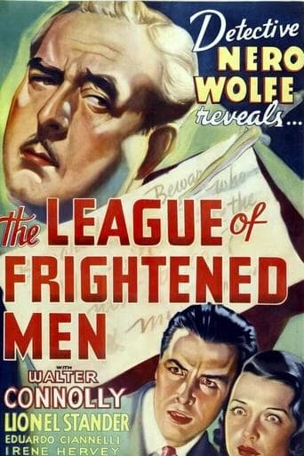Movie poster for The League of Frightened Men