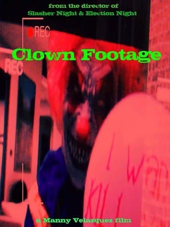 Movie poster for Clown Footage