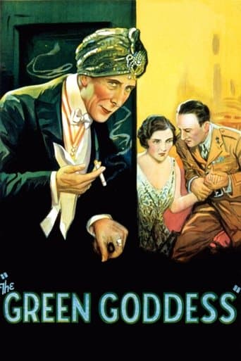 Movie poster for The Green Goddess