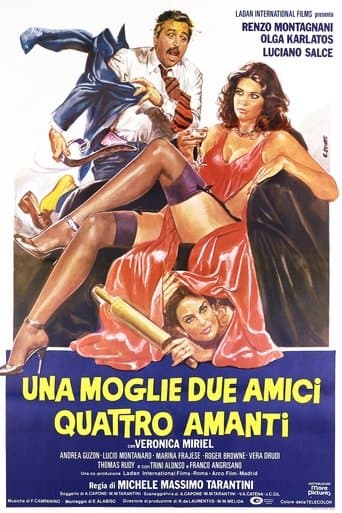 Movie poster for A Wife, Two Friends, Four Lovers