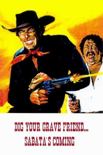 Movie poster for Dig Your Grave Friend... Sabata's Coming