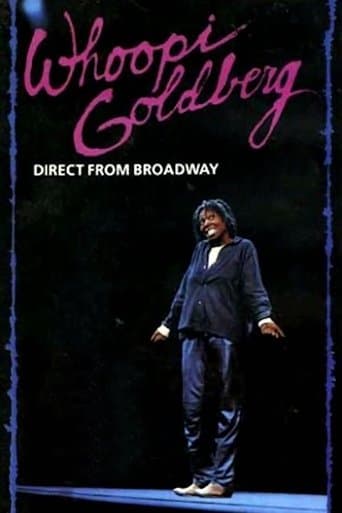 Movie poster for Whoopi Goldberg: Direct from Broadway