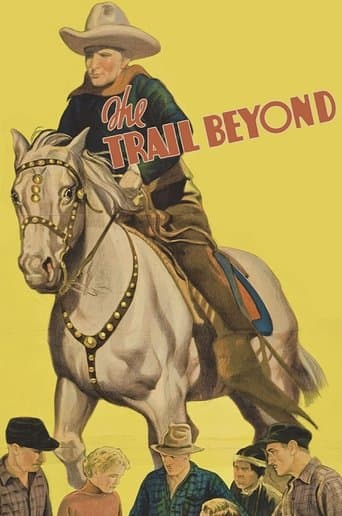 Movie poster for The Trail Beyond