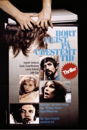 Movie poster for Bortreist på ubestemt tid