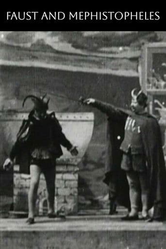 Movie poster for Faust and Mephistopheles