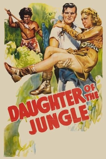 Movie poster for Daughter of the Jungle