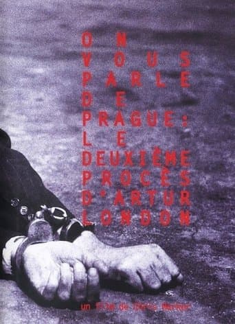 Movie poster for You Speak of Prague: The Second Trial of Artur London