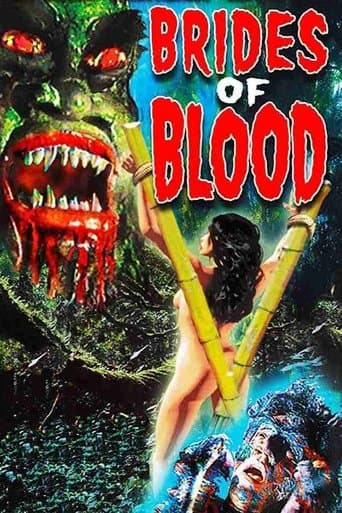 Movie poster for Brides of Blood