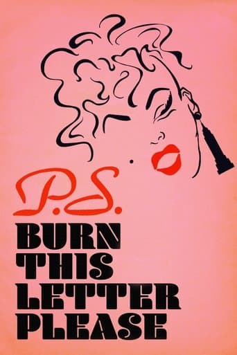 Movie poster for P.S. Burn This Letter Please