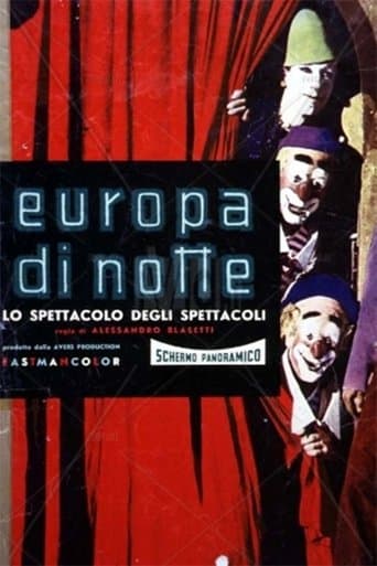 Movie poster for European Nights