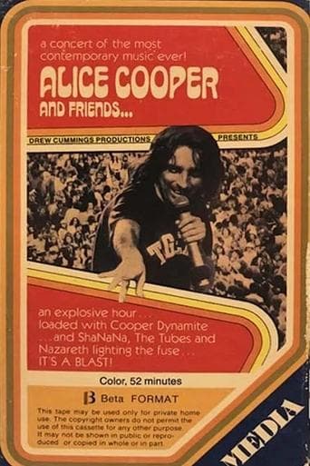 Movie poster for Alice Cooper and Friends